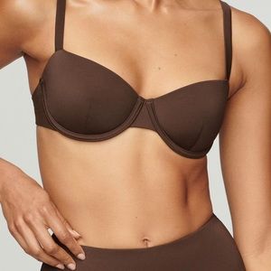 CUUP Balconette Swim Top in Earth